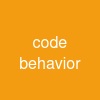 code behavior