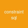 constraint sql