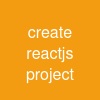 create reactjs project