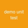 demo unit test