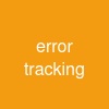 error tracking