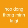 hop dong thong minh la gi