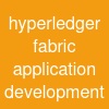 hyperledger fabric application development