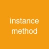 instance method