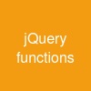 jQuery functions