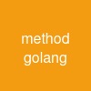 method golang