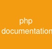 php documentation