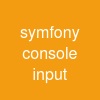 symfony console input
