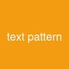 text pattern
