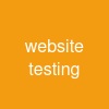 website testing