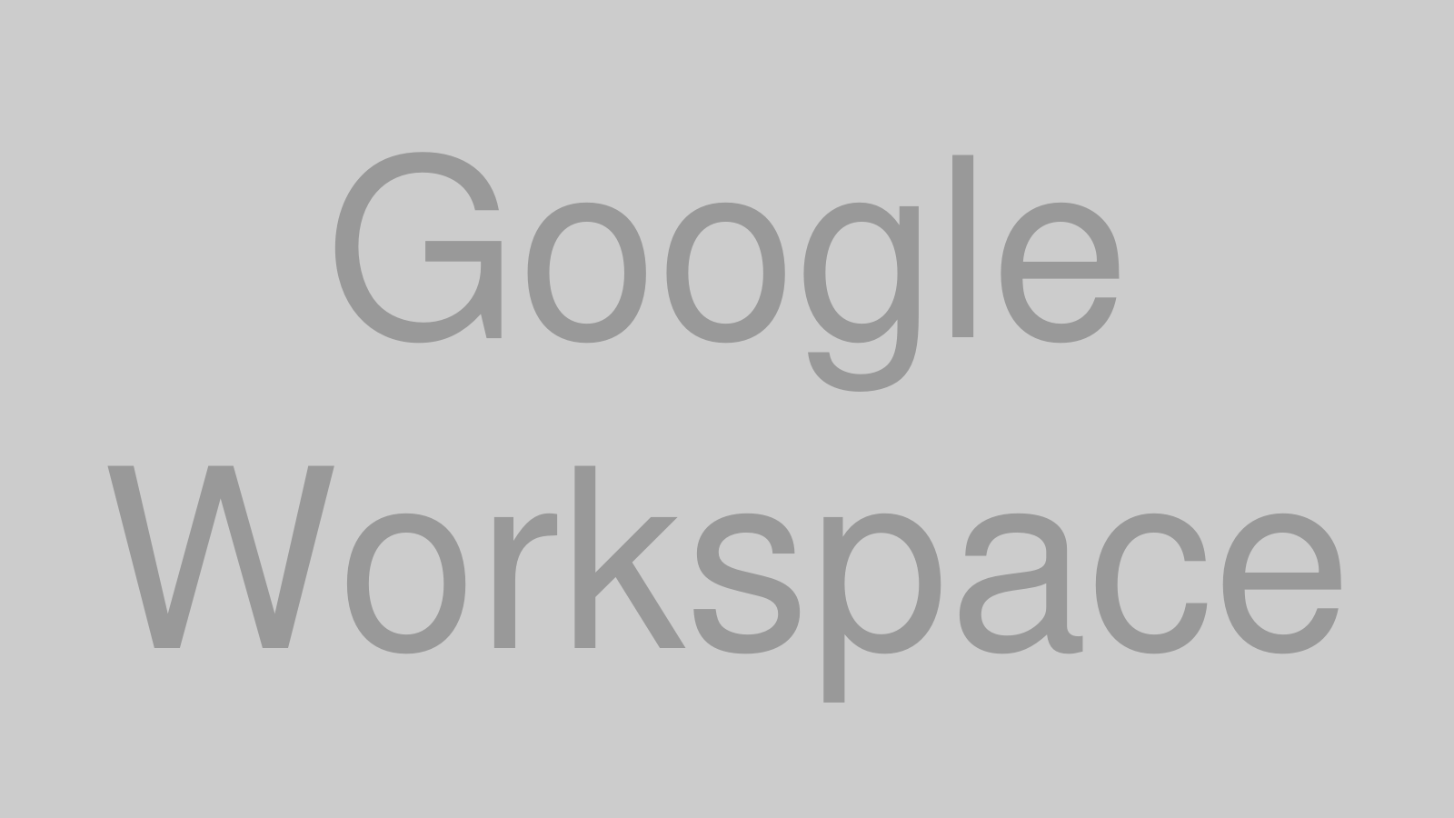 Google Workspace紹介のサムネイル