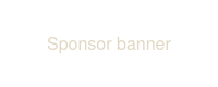 Sponsor banner