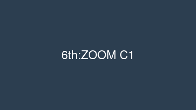ZOOM C1