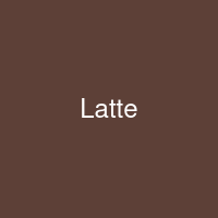 Latte Macchiato