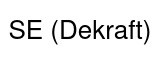 SE (Dekraft)