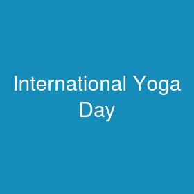 International Yoga Day