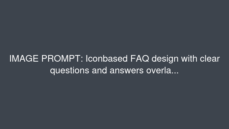 Icon-based FAQ design with clear questions and answers overlaid on a subtle Dublin skyline background.