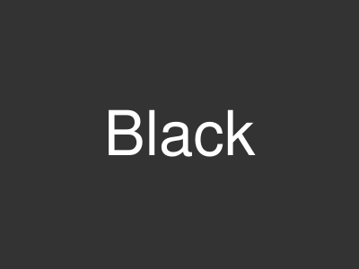 ブラック