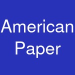 American Paper & Plastic