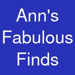 Ann's Fabulous Finds