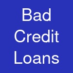 Bad Credit Loans