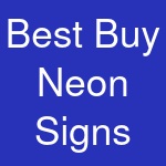 Best Buy Neon Signs