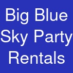 Big Blue Sky Party Rentals & Supplies