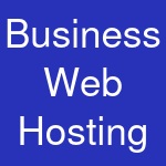 Business Web Hosting