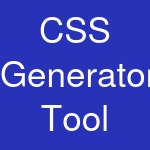 CSS Generator Tool