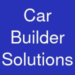 Car Builder Solutions