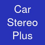 Car Stereo Plus