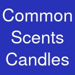 Common Scents Candles