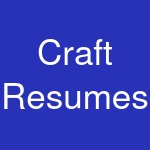 Craft Resumes