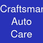 Craftsman Auto Care