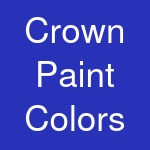 Crown Paint Colors