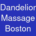 Dandelion Massage Boston