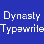 Dynasty Typewriter