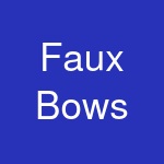 Faux Bows