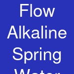 Flow Alkaline Spring Water