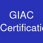 GIAC Certifications