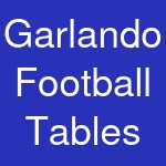 Garlando Football Tables