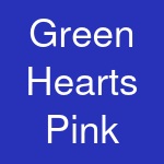 Green Hearts Pink