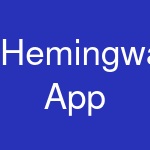 Hemingway App