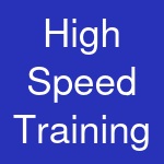 High Speed Training