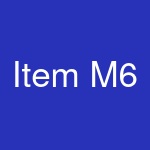 Item M6