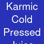 Karmic Cold Pressed Juice