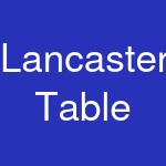 Lancaster Table & Seating