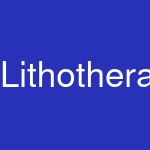 Lithotherapeia