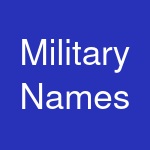 Military Names