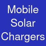 Mobile Solar Chargers